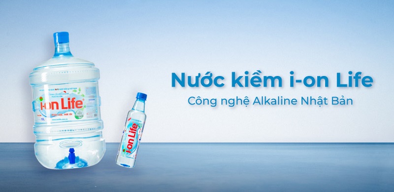 Đại lý giao nước uống tinh khiết đóng chai chính hãng nhất hiện nay 7 I on Life 1