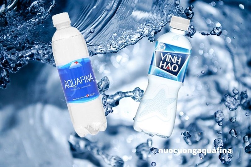 Hải Vân đại lý nước Vĩnh Hảo Lavie BRVT chính hãng 3 aquafina va vinh hao