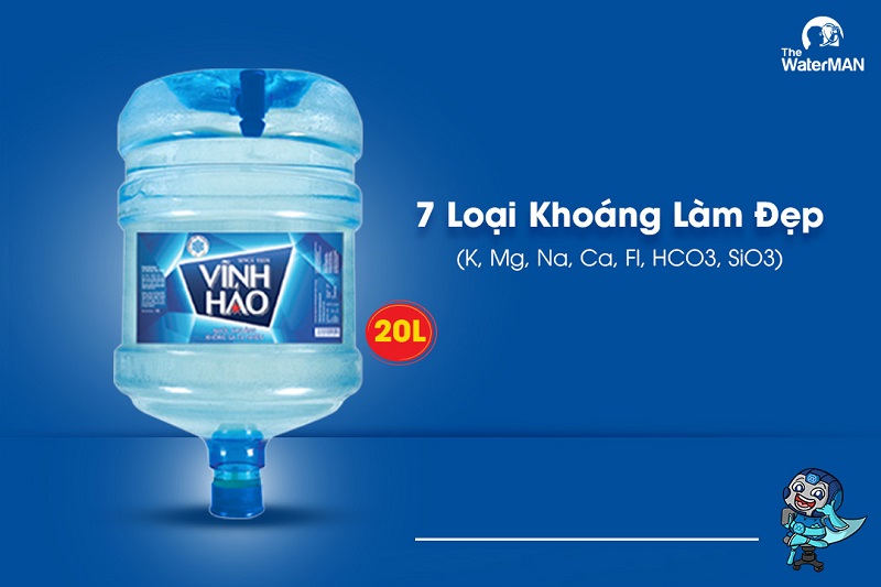 Hải Vân đại lý nước Vĩnh Hảo Lavie BRVT chính hãng 1 nuoc uong vinh hao 20 lit binh up