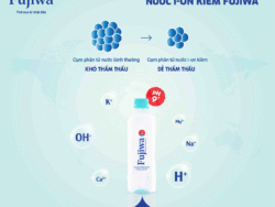 Fujiwa Nước ion kiềm cao cấp 1,25 lít (alkaline – điện phân)